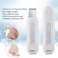 ✸CkeyiN Facial Skin Ultrasonic Scrubber,Ultrasonic EMS Ion Face Cleanser,Blackhead Remover Pores Cle