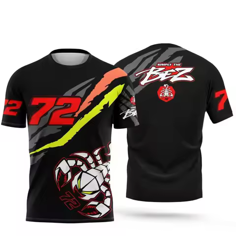 New 2026 Fan Casual Motorcycle Racing T Shirt Rider 89 Jorge Martin 72 Marco Bezzecchi For Men And W