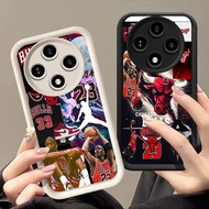 Case for VIVO IQOO Z9 T4 Y01A 13 NEO 10 Y300 Z9X Z10 Turbo Pro Plus 5G Q-97 Basketball Logo
