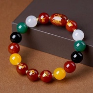 2026 New Style Benming Year Couple Bracelet Five Elements Golden Wood Water Fire Soil Transfer Three