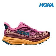 Hoka Women Stinson 7 Trail Running Shoes - Strawberry / Cabernet