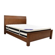 [特價]IHouse-熊讚 全實木床架+舒適獨立筒床墊 雙人5尺