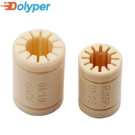 4pcs 3D Printer Parts Solid Plasticr Bearing ID 6/8/10/12mm shaft Igus Drylin RJMP-01-06 RJMP-01-08 