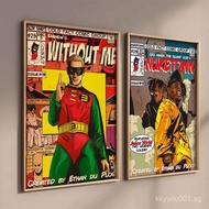 Canvas Print Pop Singer Juice Comic Poster Aesthetic Set Hip Hop Rapper Lana Del Rey Eminem Music Ma