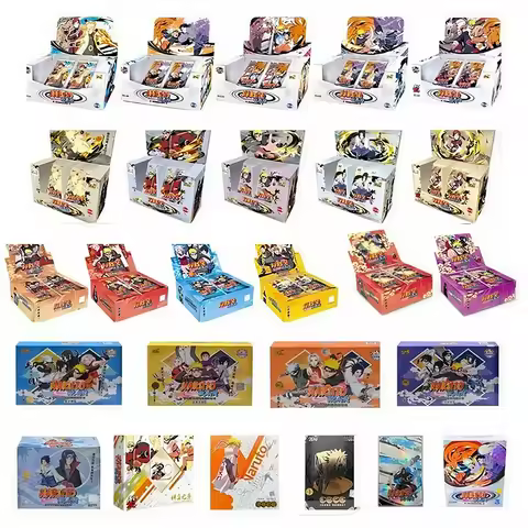 Genuine Kayou Naruto Ninja Age Series Tier 4 T4W8 T4W6 T5W2 Sealed Booster Box Rare BP NR CR Collect