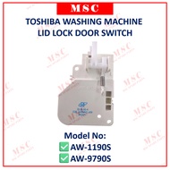 ORIGINAL TOSHIBA AW-1190S / AW-9790S  LID LOCK WASHING MACHINE DOOR SWITCH ( LOCK PINTU )