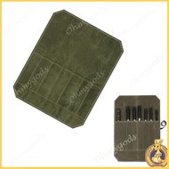 OMG* Chefs Knive Roll Bag Waxed Canvas Knive Cultery Carriers Portable Chefs Knive Cases Knive Pouch