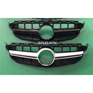 GT R Front grille without emblem Suitable for Mercedes-Benz New C Class W205 Grille C180 C200 C250 C