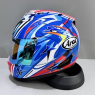 ARAI RX7X Blue Big Eyes Full Face Helmet Arai RX7X Full Face Helmet Arai Riding Hat Full Face Motorc