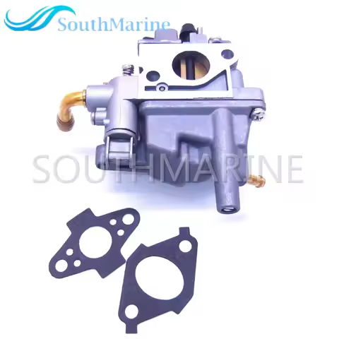 Boat Engine 69M-14301-10 Carburetor Assy and 69M-E3645-A0 69M-E3646-A0 Gaskets for Yamaha 4-stroke F