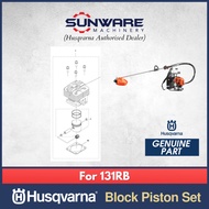 HUSQVARNA 131RB Brush Cutter - Cylinder Block Piston Assy (Original Spare Part)