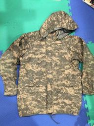 近全新美軍公發ACU Universal Camouflage Parka全地形數位迷彩防風防水透氣Goretex外套