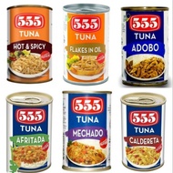 555 Tuna / 555 Canned Tuna 155g - Philippine Product