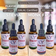 cyonlinesupply [Stevia/Monk Fruit] Drop halal Pemanis [Stevia / Monk Fruit] Liquid 30ml