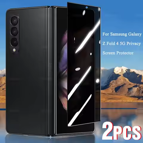 2Pcs Anti Spy Privacy 9H Tempered Glass For Samsung Galaxy Z Fold 7 SE 6 5 4 3 2 W25 W24 W23 W22 W21
