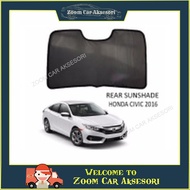 Custom Fit OEM Custom Fit OEM REAR Sunshade for Honda Civic FC 2017 - 2022 Suitable got break light