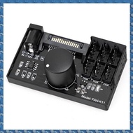 (FTQN) PWM Fan Speed Controller High Power Sata DC Power 4Pin Fan Governor NAS Server Fan Speed Cont