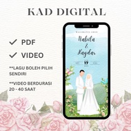 KAD KAHWIN DIGITAL | DIGITAL WEDDING CARD | E-CARD