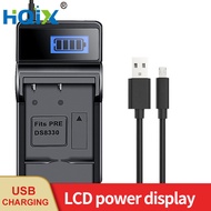 HQIX for Premier DS-7450 A350 DS8340 SL-83 Camera DS-8330 Charger Battery
