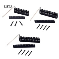 [Lstjj] 6 String/ 7 String/ 8 String Headless Guitar Bridge & Slotted Nut Set