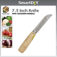 7.5" Wooden Handle Fruits Knife