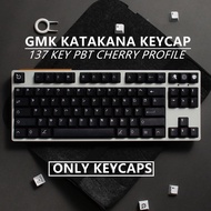 129 Keys GMK WOB KATAKANA Keycaps PBT Dye Sublimation Keycaps Cherry Profile For GK64 84 87 104 Mech
