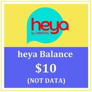 [Coupon Friendly] Heya Balance Top-Up/ Mobile Data Top-Up/ Singtel (Singapore)