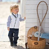 3pcs steeve suit /Boys suit