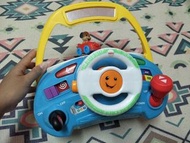 費雪Fisher-Price 歡樂學習智慧可愛小狗方向盤