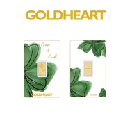 HE9 Goldheart 0.1G 999 Gold Clover Gold Bar