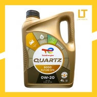 TOTAL QUARTZ 9000 FUTURE 0W20 SP GF6A ENGINE OIL , 4 LITRES