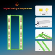 ซัมซุง LM281B LED เติบโตไฟ600วัตต์1200วัตต์1800W2400W เต็มสเปกตรัมเติบโตสำหรับพืชในร่มดอกไม้เต็นท์เร