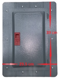 America Panel Board 5x5 10 holes 2P Plug-In Panel Box 8 Branches for 2 Pole Plug in Circuit Breaker 