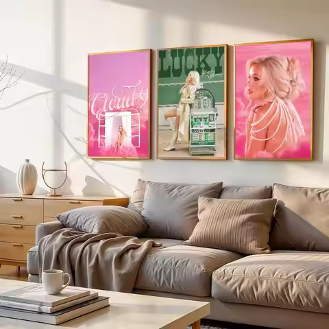 American singer Megan moroney cloud 9 Poster Printing Suitable For Wall Decoration Cafes Living Room