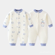 Baby Autumn Winter Outing Clothes Newborn June Base Clothes Keeping Warm 0-June Bodysuit Baby Clothe