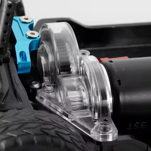 Plastic Gear Cover for Tamiya TT02 TT-02 1/10 RC Car Upgrade Parts Accessories