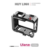 Ulanzi Camera Cage For DJI Osmo Action 4/3 3204 - Khung bảo vệ cho DJI Osmo Action 4/3 bằng kim loạ