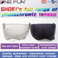 Photochromic Visor for SHOEI Z8 X15 ADV GTAIR2 Glamster Day Night Use Anti Fog Scratch Resistant HD 