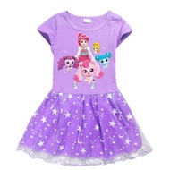 ZZOOI Twinkle Catch Teenieping Clothes Children ??! ??? Dresses Cotton Casual Girls Dresses Toddler 