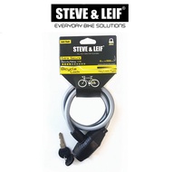 Steve & Leif Straight Cable Bicycle Key Lock