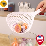 MK2 1Pcs (Random Color)Kitchen Multifunctional Thermoplastic Enlarged Noodle Food Filter Spoon / Hig