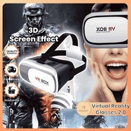 3D Virtual Reality Glasses 2.0 2nd Generation VR Headset VR For Mobile Phone Cermin Mata 3D Movies G