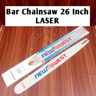 Bar Senso 26 Inch Baja 44 Mata Merk NEW WEST ORIGINAL / Bar Chainsaw 26 inch Baja 44 Mata Merk NEW W