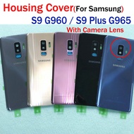 Samsung Galaxy S9 Plus s9+ G965 G965F G965FD / S9 G960 G960F G960FD Battery Cover Rear Door Housing 