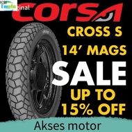 Motorcycle tires ❆CORSA TIRE Cross-S 14 by TAKARA TIRES (FREE tire sealant, tire valve and TAKARA st