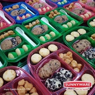 【hot sale】 Food Storage Sunnyware Modern Concepts Lunch box with 4 division Bento box Food keeper