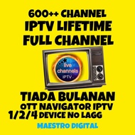 IPTV LIFETIME FULL CHANNEL OTT NAVIGATOR PADU