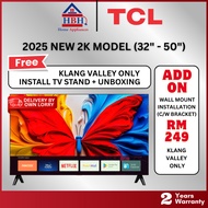 [FAST DELIVERY] TCL 2K QLED Google TV Dolby Audio (32") 32V5C / (43") 43S5K | Andriod TV | Google TV