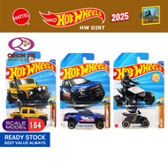 Hot Wheels 2025 HW Dirt Tesla Cyberquad/ '17 Ford F-150 Raptor/ Land Rover Defender/ Chevy Silverado