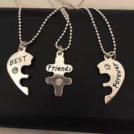Best Friends Forever BFF Necklace Valentine Birthday Gift